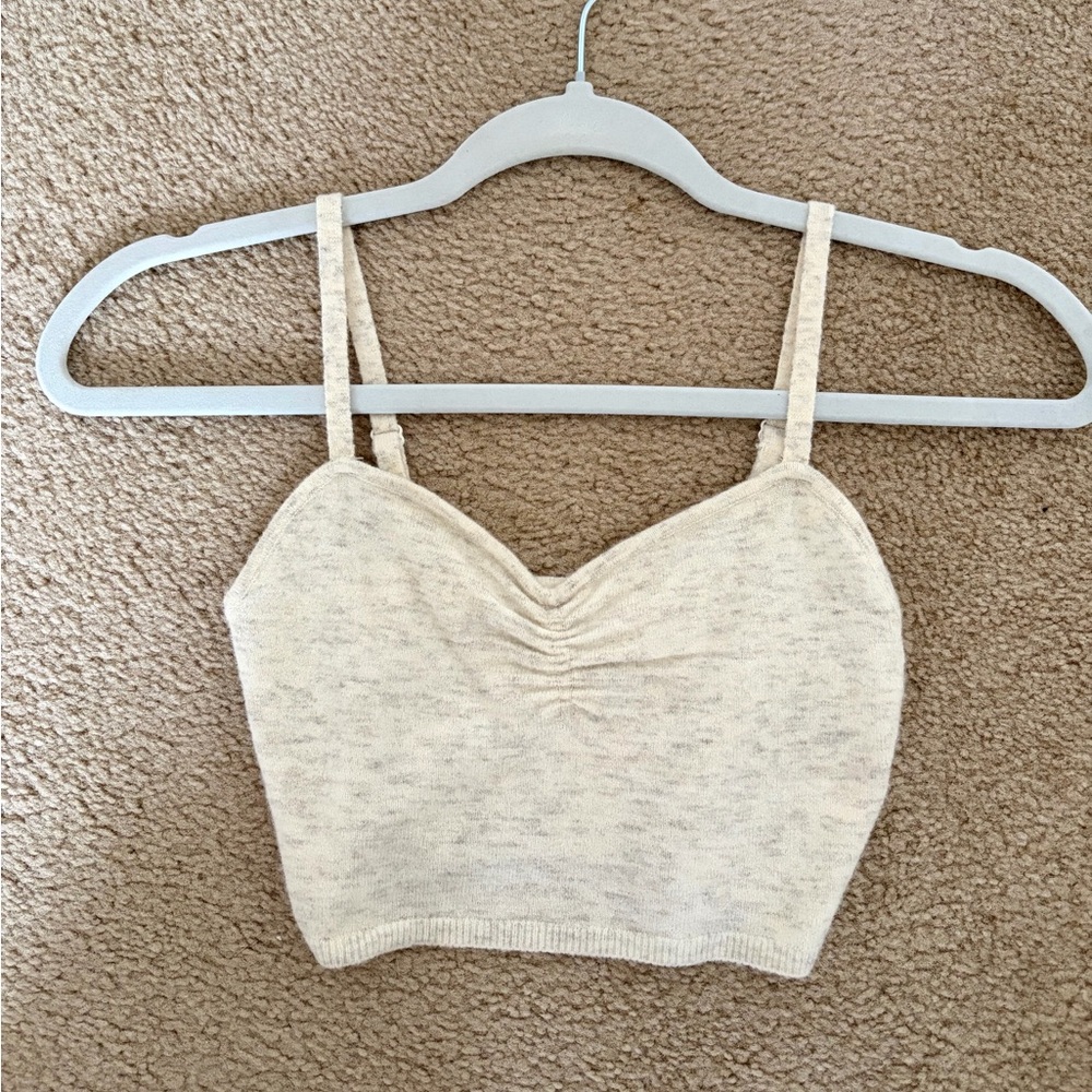 aritzia wilfred shelby bra top